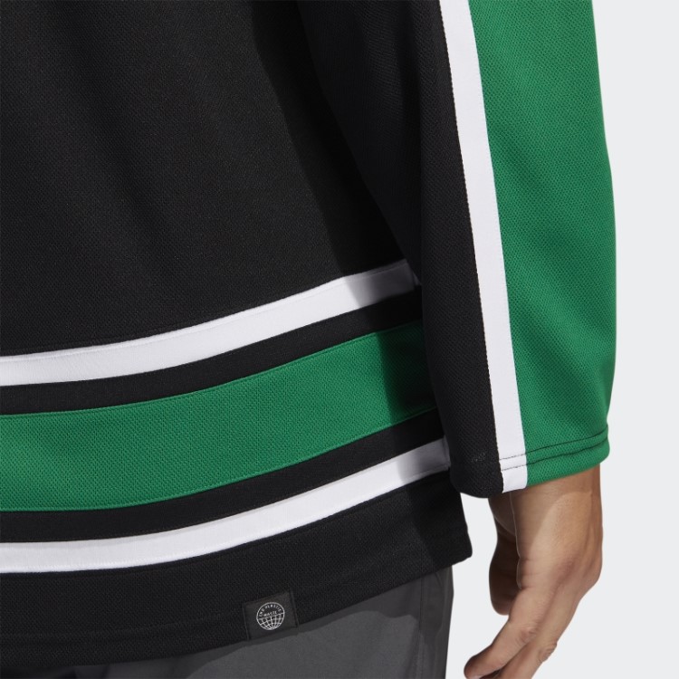 Adidas Stars Autêntico Reverso Camisa Retrô Com Marca Preta