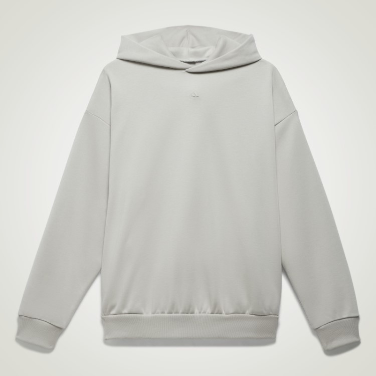 Adidas Basquete Metal Cinza Moletom Com Capuz Quente