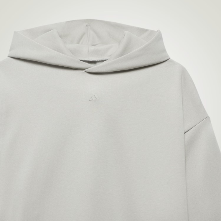 Moletom De Basquete Adidas Cinza Metálico Quente