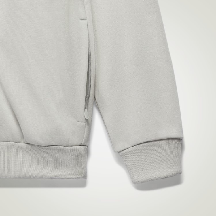 Moletom De Basquete Adidas Cinza Metálico Quente