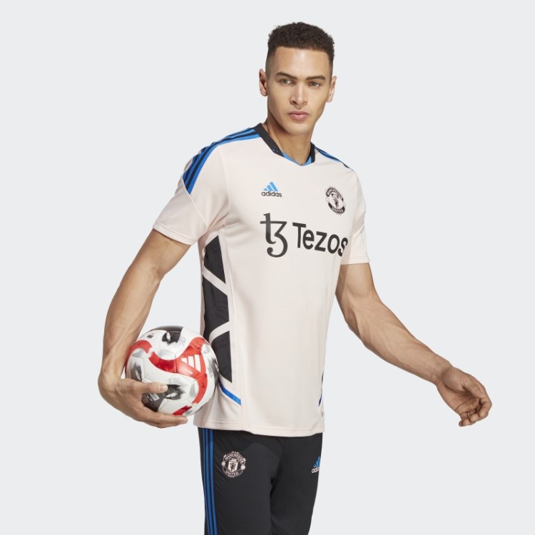 Manchester United Condivo 22 Pro Jersey Icey Pink Adidas