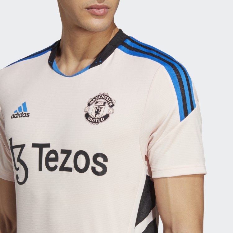 Manchester United Condivo 22 Pro Jersey Icey Pink Adidas