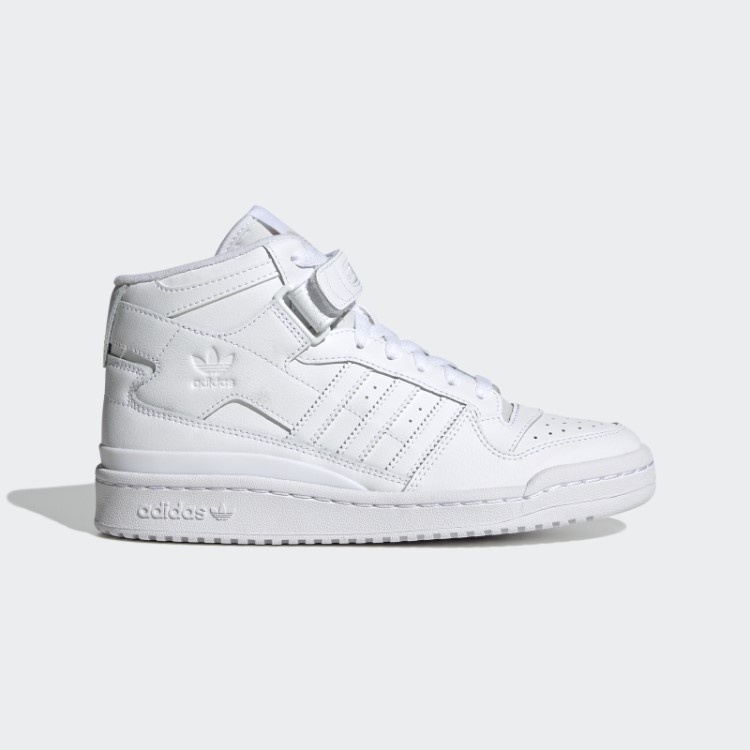 Adidas Branco Fórum Sapatos Médios Elegantes