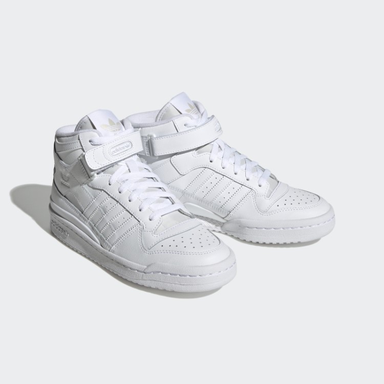 Adidas Branco Fórum Sapatos Médios Elegantes
