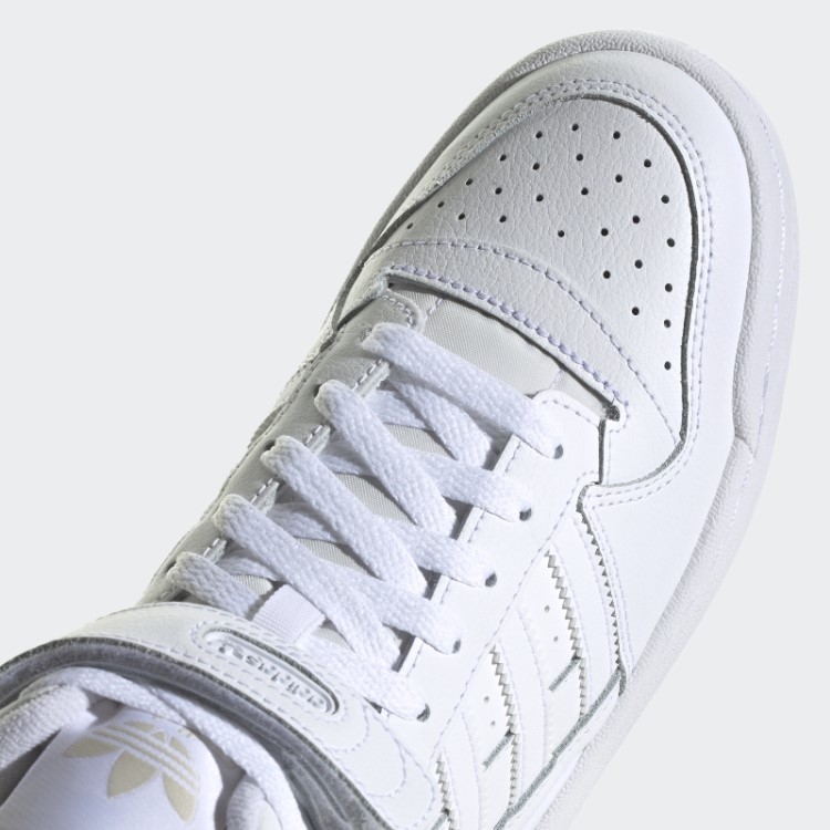 Adidas Branco Fórum Sapatos Médios Elegantes