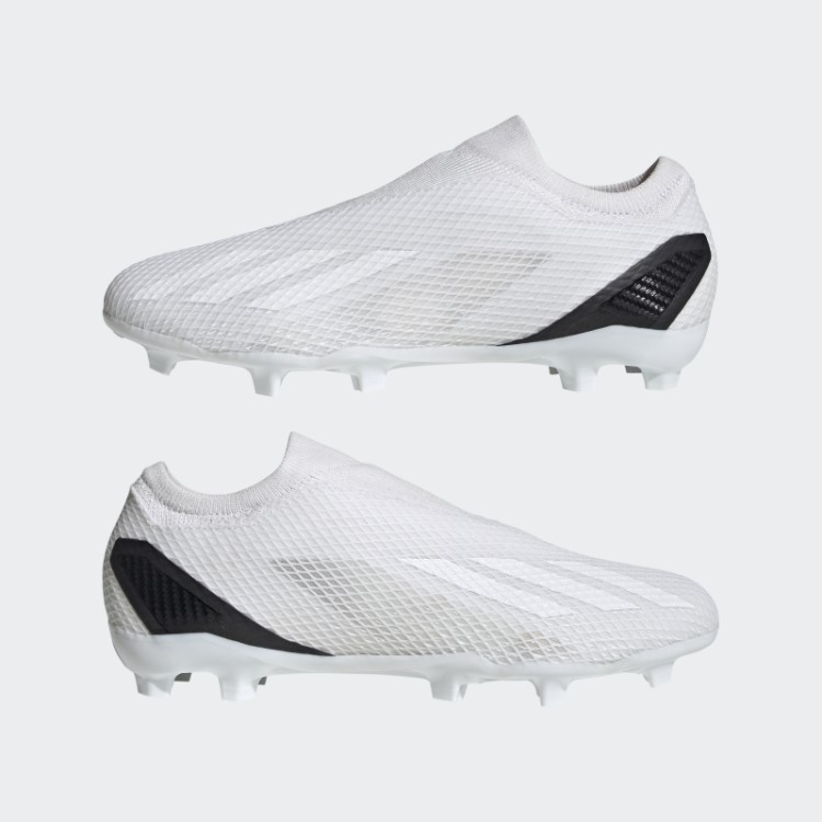 Adidas X Speedportal.3 Botas Firmes Sem Cadarço Brancas