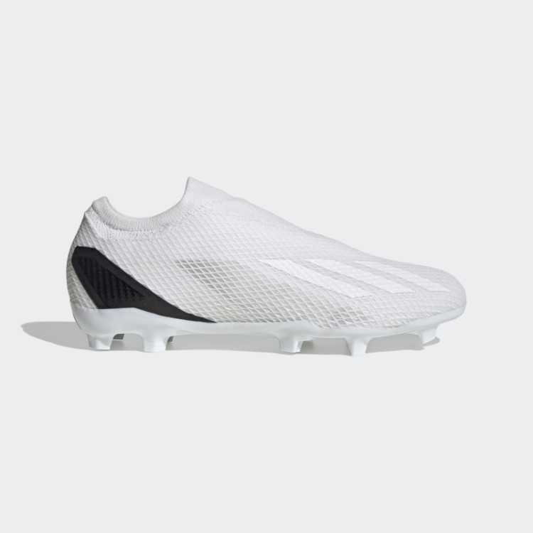 X Speedportal.3 Chuteiras De Futebol De Campo Firme Sem Cadarço Adidas Branco
