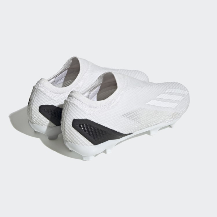 X Speedportal.3 Chuteiras De Futebol De Campo Firme Sem Cadarço Adidas Branco