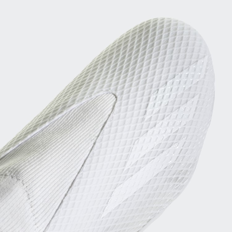 X Speedportal.3 Chuteiras De Futebol De Campo Firme Sem Cadarço Adidas Branco