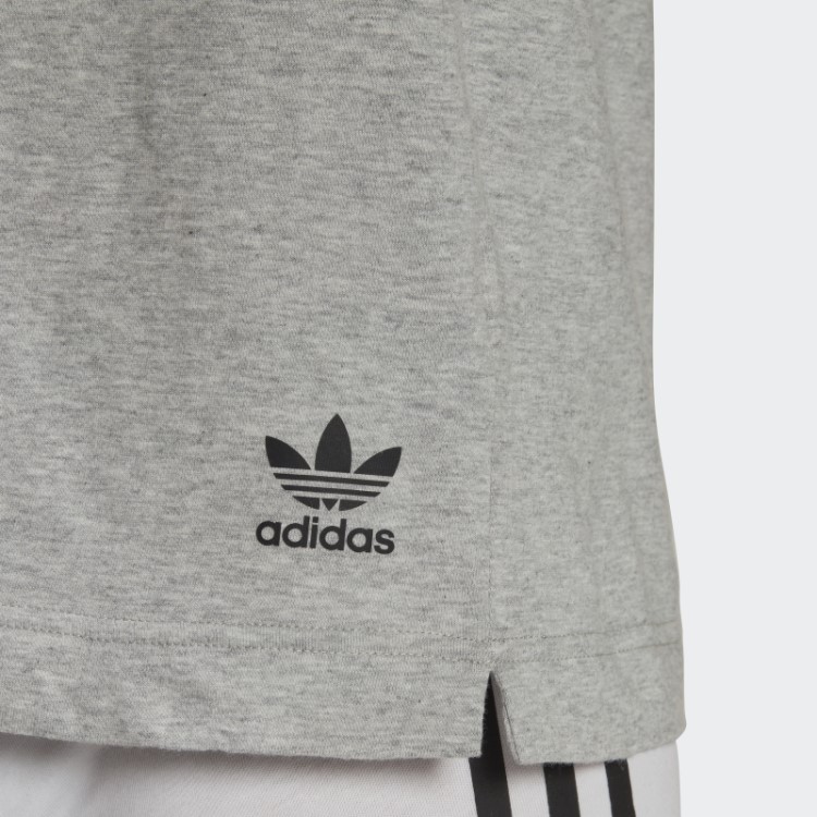 Camiseta De Algodão Com Núcleo Confortável Adidas Preta