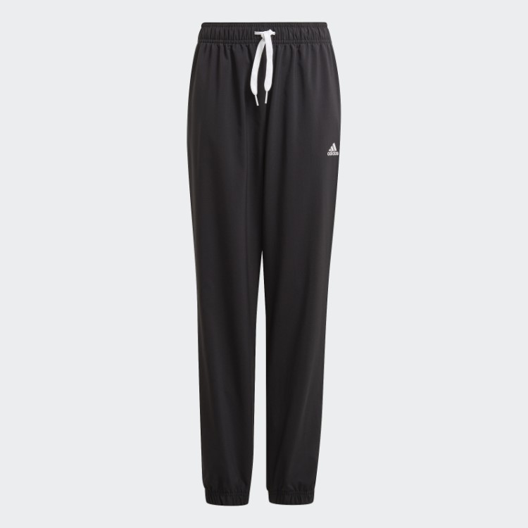 Calças Pretas Adidas Essenciais Stanford Moda