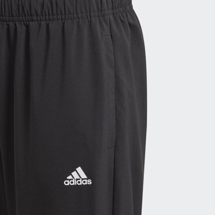Calças Pretas Adidas Essenciais Stanford Moda