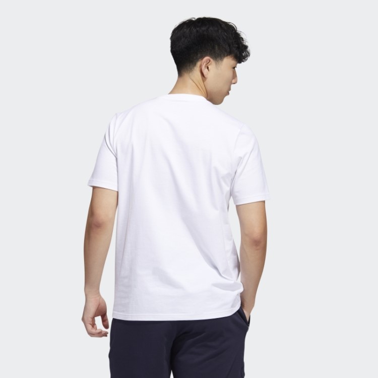 Adidas Dynamic Sport T-shirt Com Bolso Branco