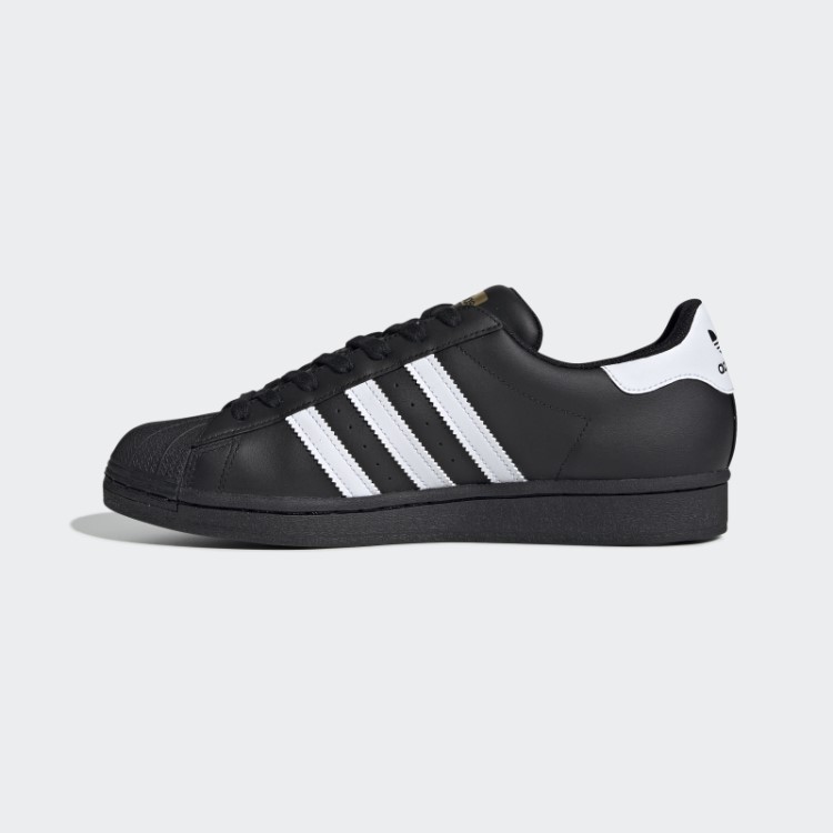 Elegantes Sapatos Brancos Adidas Superstar