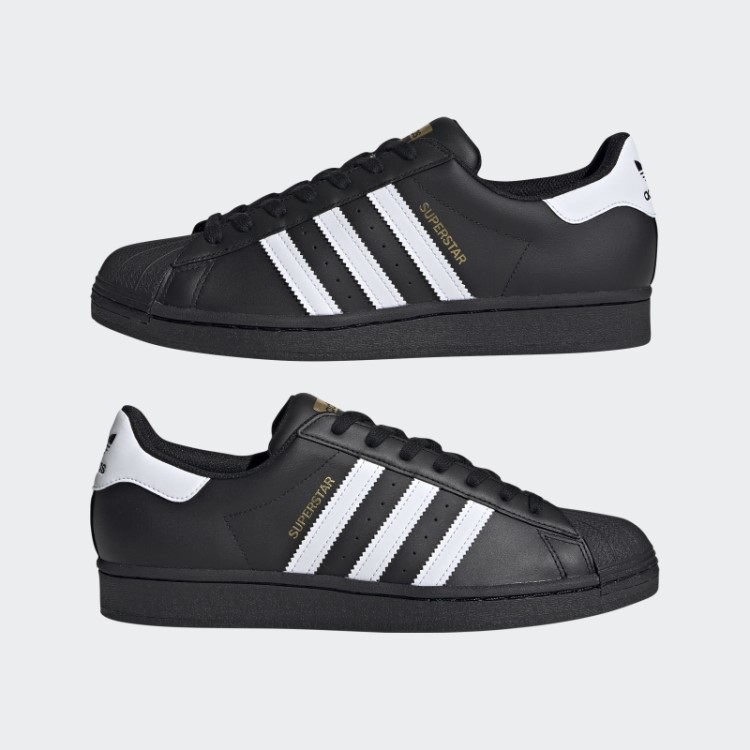 Elegantes Sapatos Brancos Adidas Superstar