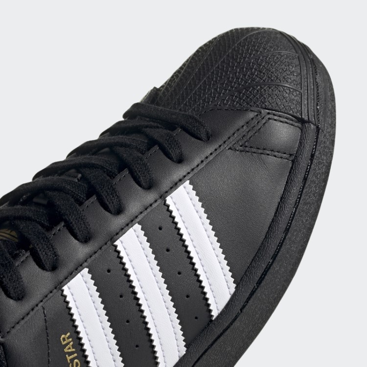 Elegantes Sapatos Brancos Adidas Superstar