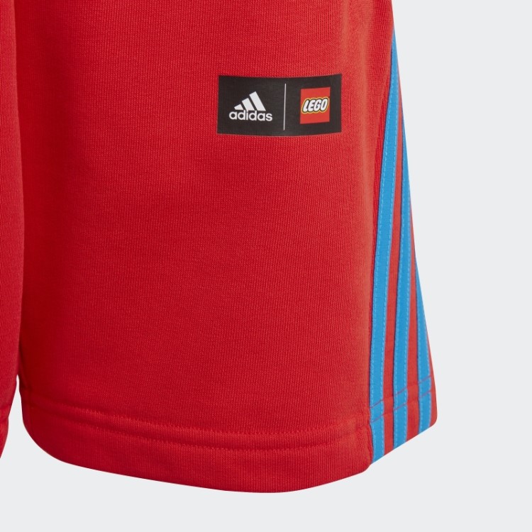 Bermuda Vermelha Adidas X Classic Lego Fashion