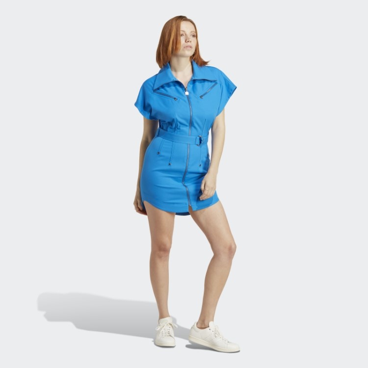 Versão Azul Camisa Do Clube Vestido Pássaro Azul Adidas