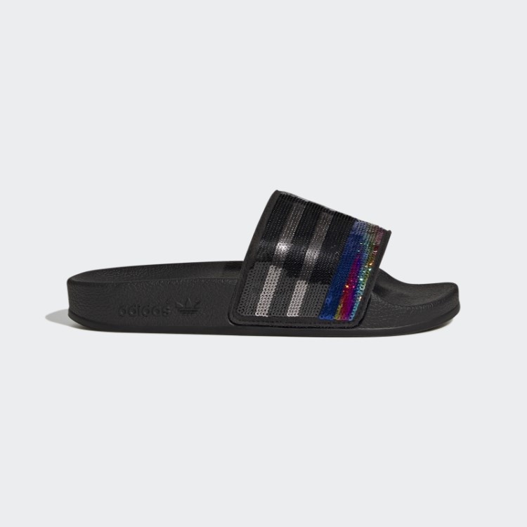 Adidas Adilette Slides Prata