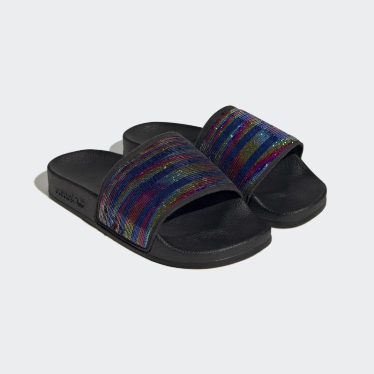 Adidas Adilette Slides Prata
