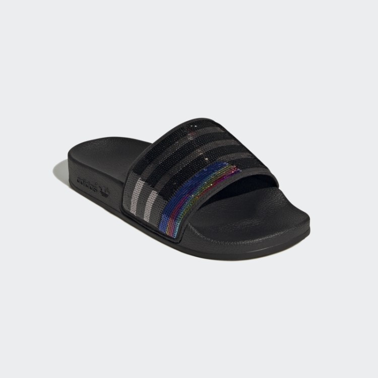 Adidas Adilette Slides Prata