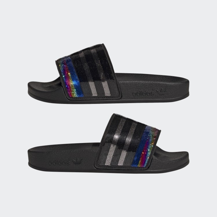Adidas Adilette Slides Prata