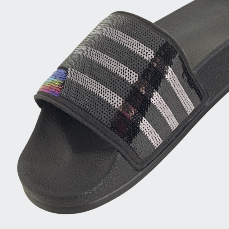Adidas Adilette Slides Prata