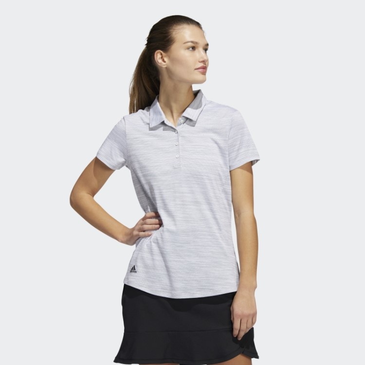 Camisa Polo Manga Curta Tingida No Espaço Branco Adidas