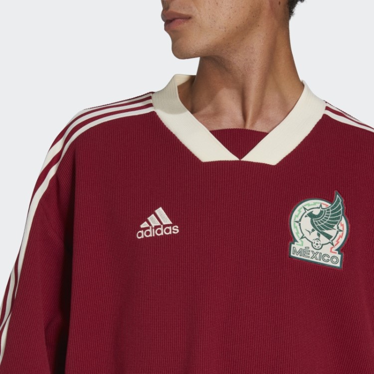 Adidas Mexico Icon Jersey Coll Borgonha