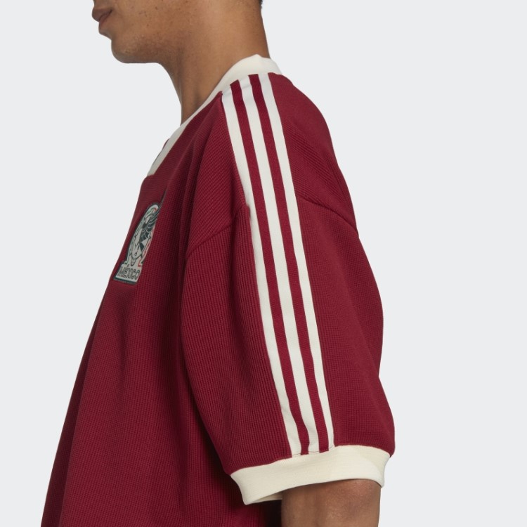 Adidas Mexico Icon Jersey Coll Borgonha