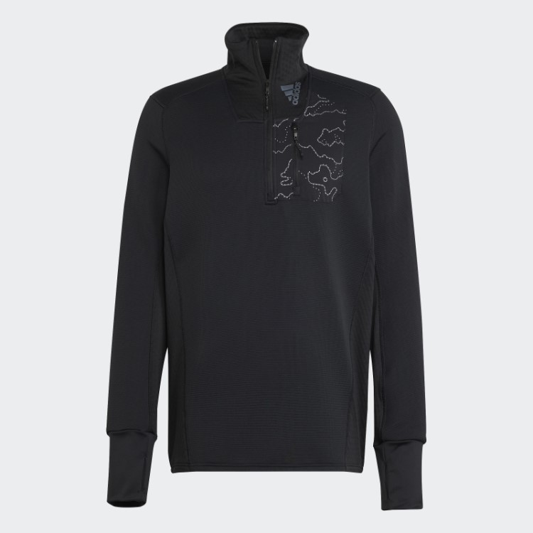 Moletom X-city 1/4 Zip Cold.rdy Preto Adidas