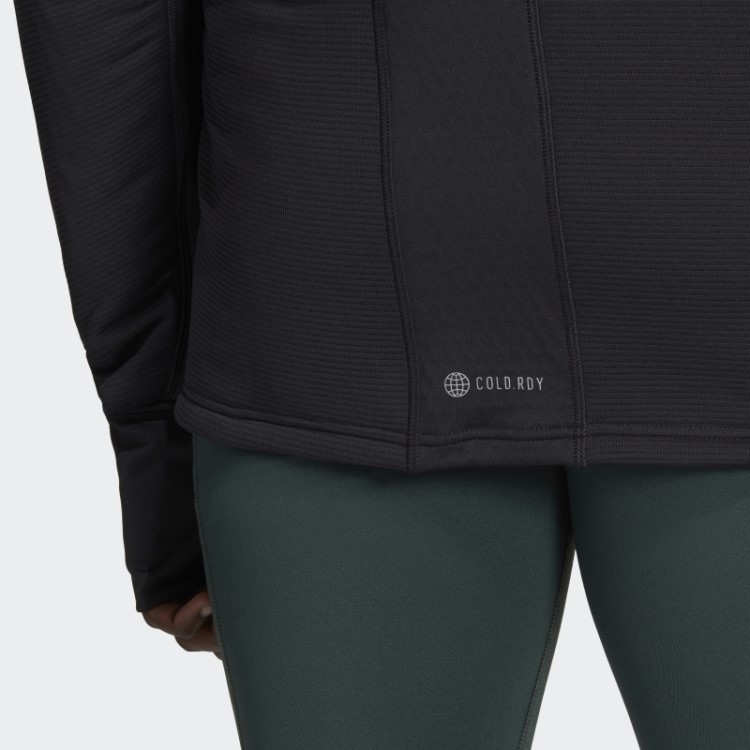 Moletom X-city 1/4 Zip Cold.rdy Preto Adidas
