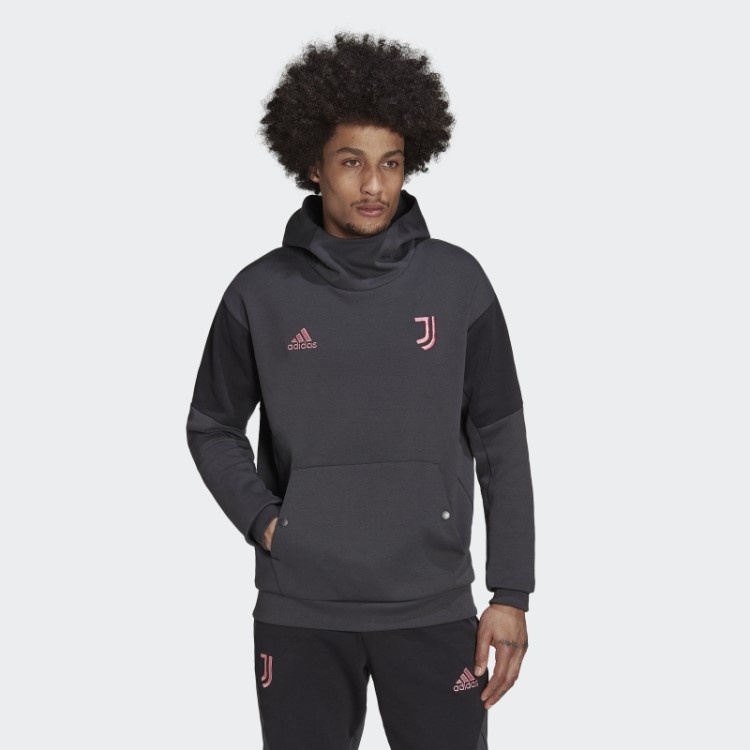Moletom De Viagem Da Juventus Em Carbono Adidas