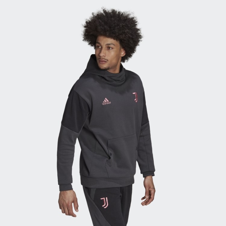 Moletom De Viagem Da Juventus Em Carbono Adidas