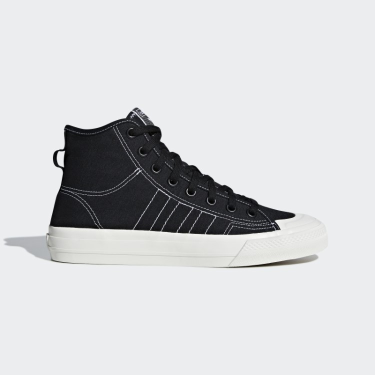 Tênis Preto Adidas Nizza Rf Hi