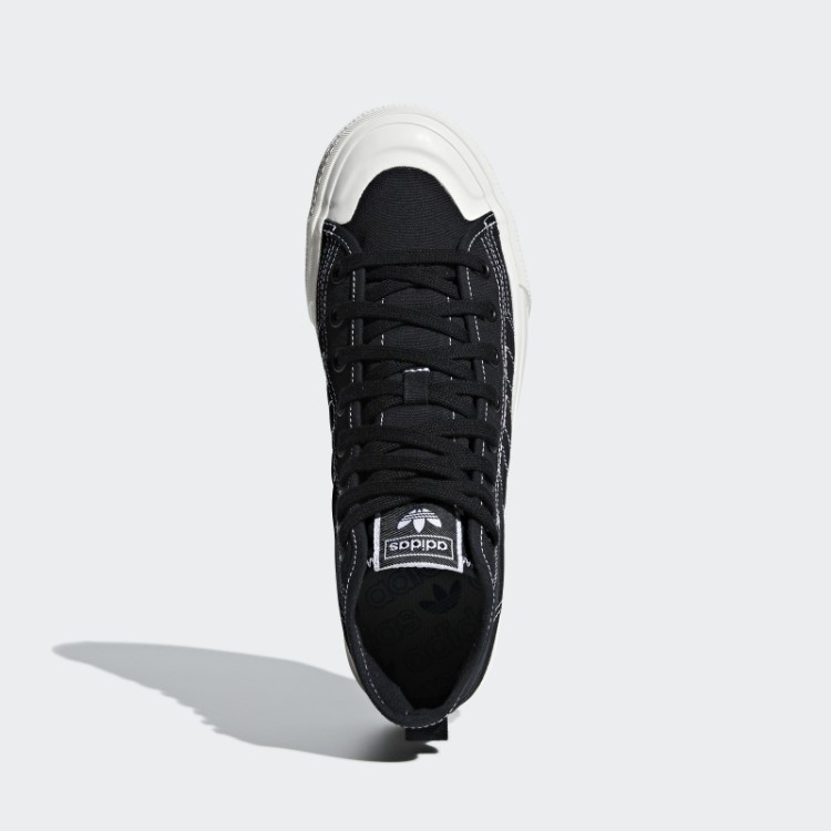 Tênis Preto Adidas Nizza Rf Hi