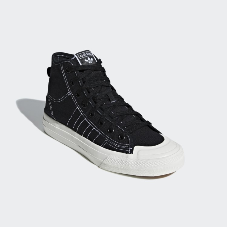 Tênis Preto Adidas Nizza Rf Hi