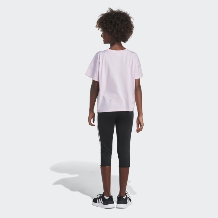 Camiseta Oversize Rosa Adidas