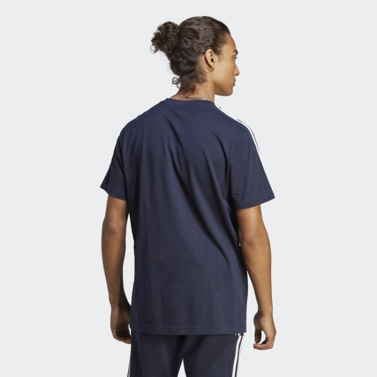 T-shirt Com As 3 Riscas De Jersey Simples Ink Essentials Adidas