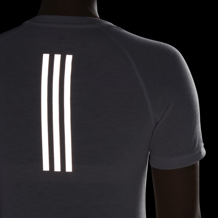 Camiseta De Corrida X-city Adidas Alumínio