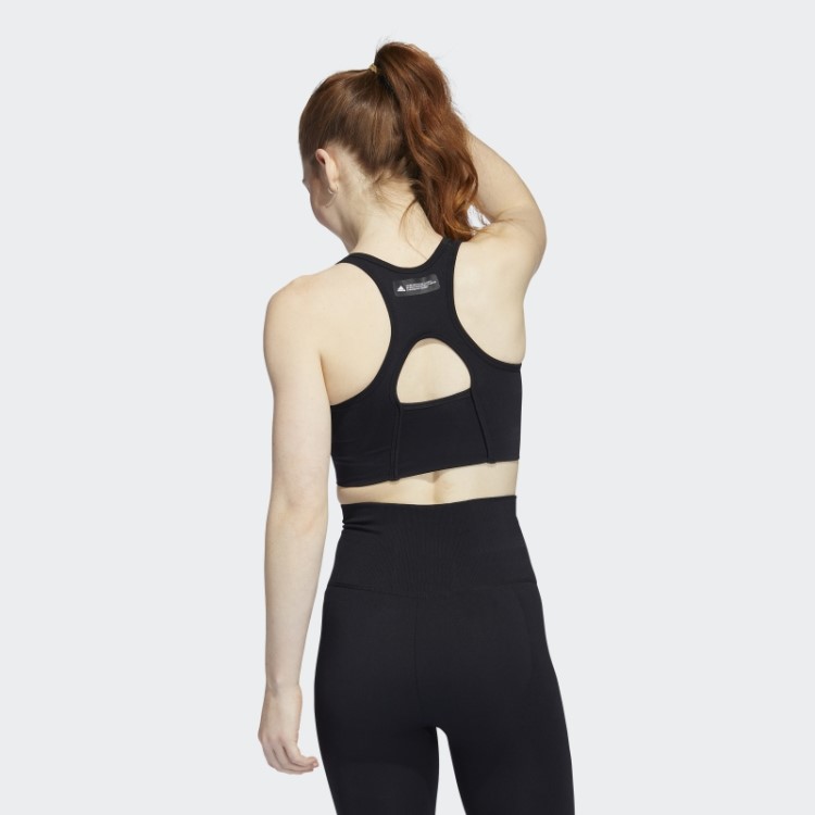 Sutiã De Sustentação Média Adidas Black Formotion Sculpt
