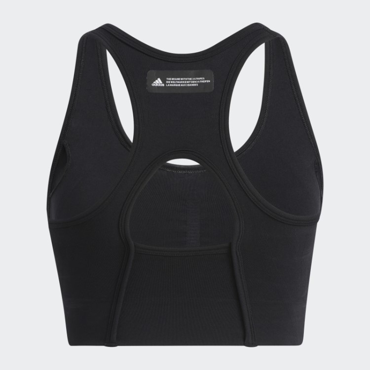 Sutiã De Sustentação Média Adidas Black Formotion Sculpt