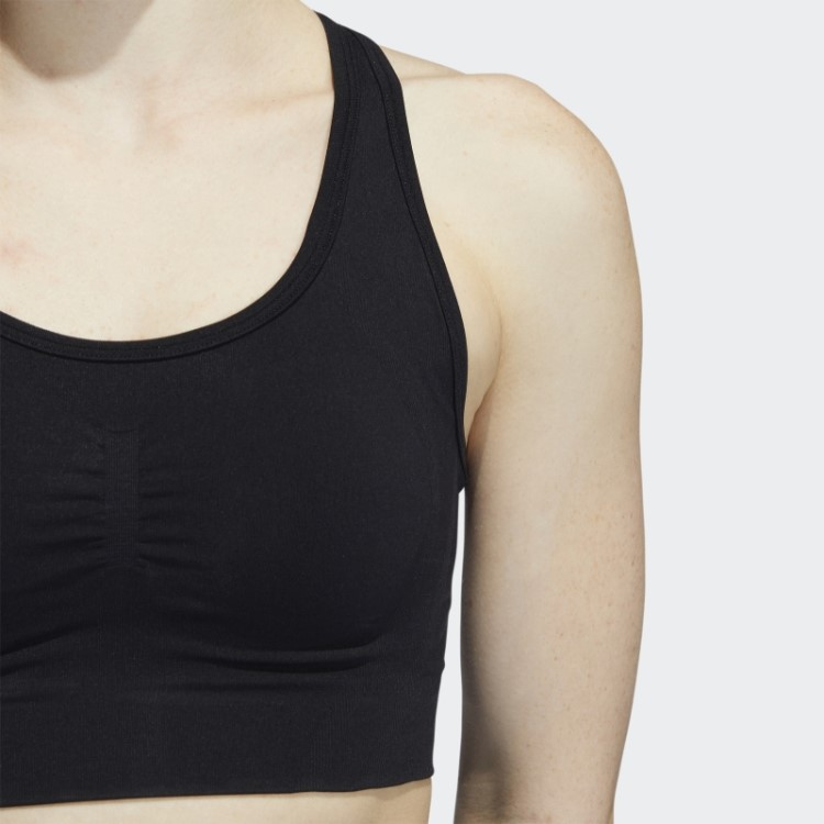 Sutiã De Sustentação Média Adidas Black Formotion Sculpt