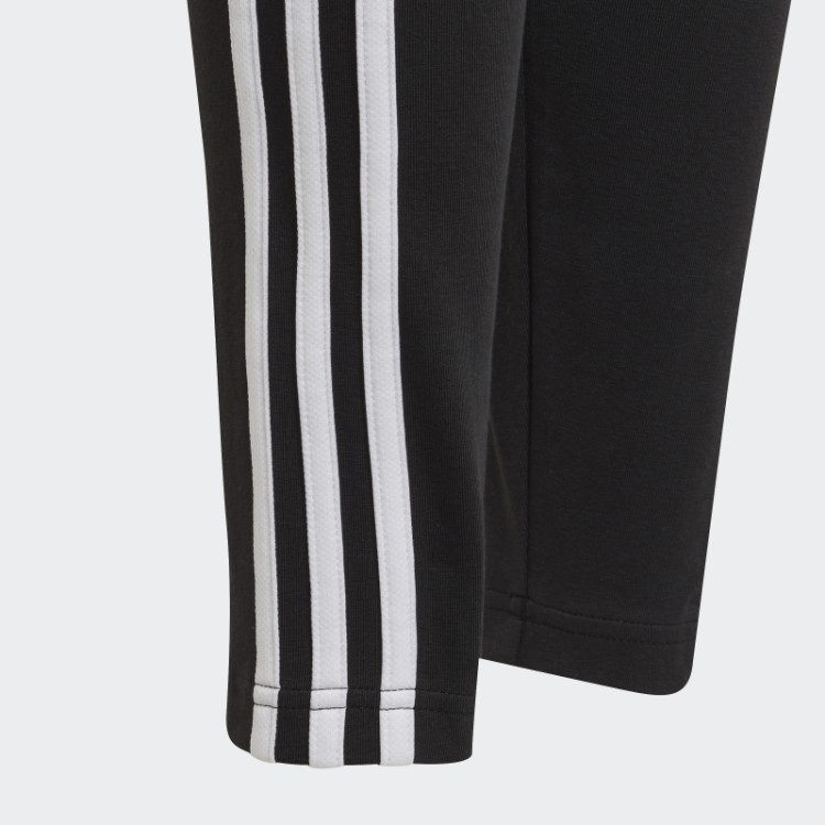 Legging Com As Três Listras Adidas Essentials Black