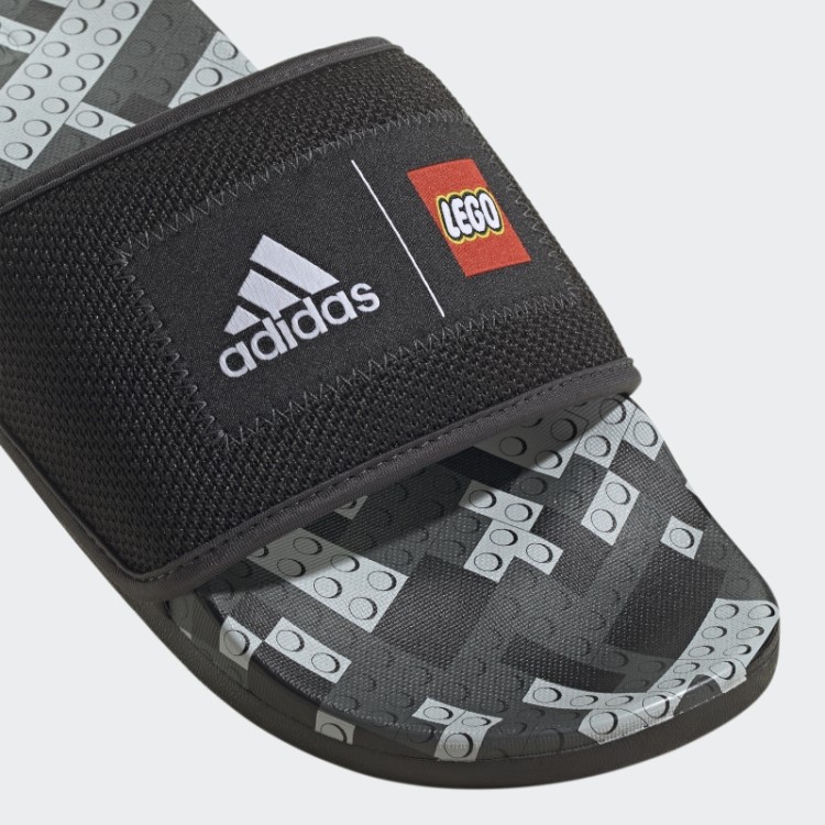 Adidas Adilette Comfort X Lego Slides Preto