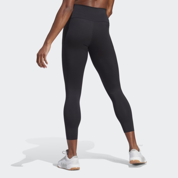 Legging Preta Optime Training Luxe 7/8 Adidas Hot