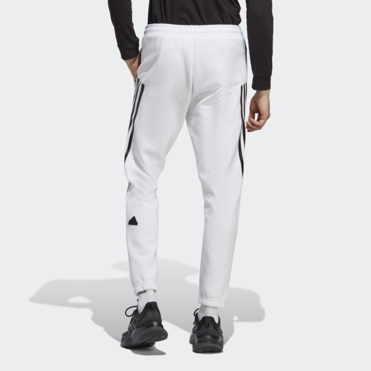 Calça Branca Adidas Future Icons Com As Três Listras