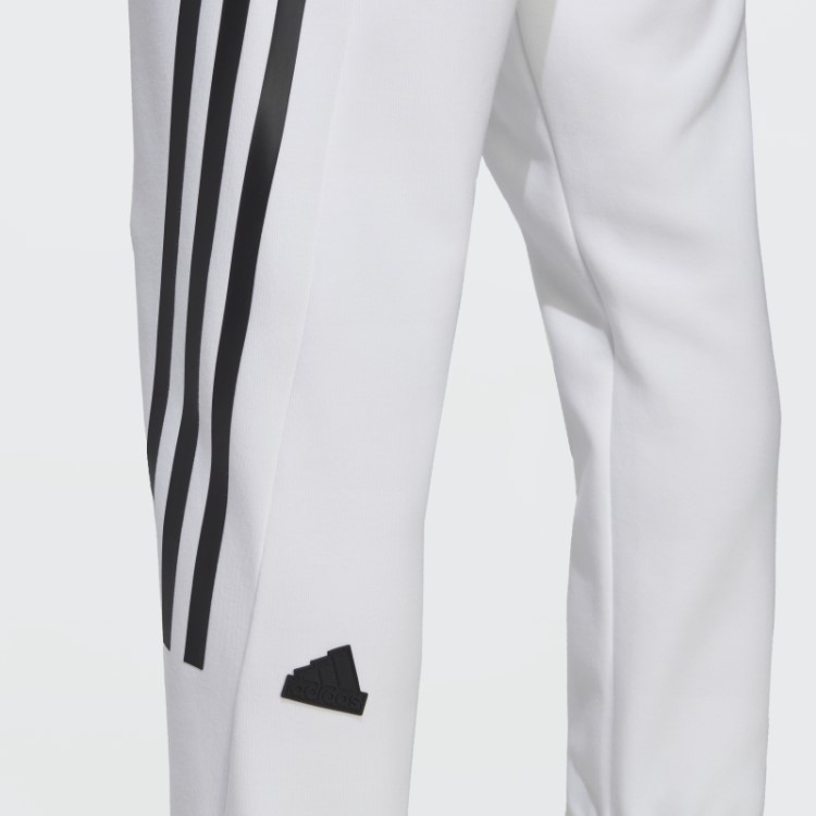 Calça Branca Adidas Future Icons Com As Três Listras