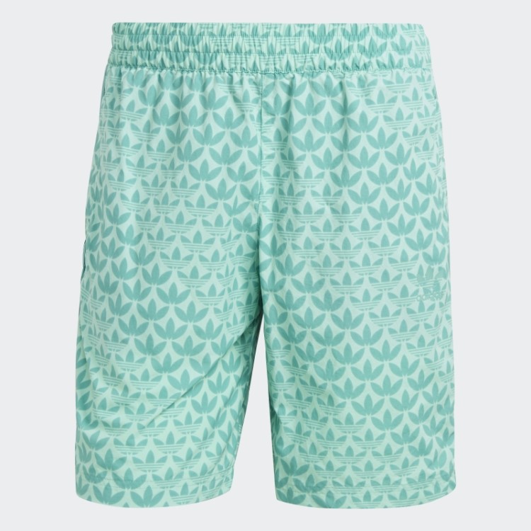 Calção De Banho Com Monograma Original St Fade Ocean Adidas