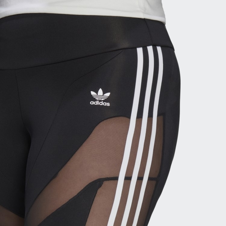 Legging Central (plus Size) Preta Adidas